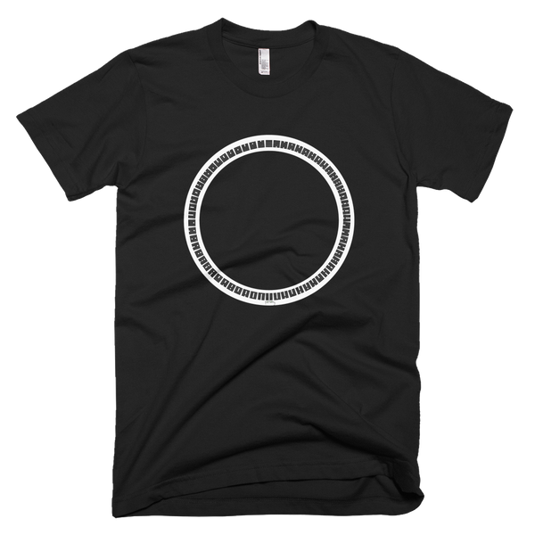 64 symbols b&w round Tee - SOUL BROS by telberry