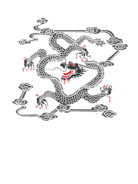 Hidden Dragon Flying in the Sky Tee - SOUL BROS by telberry