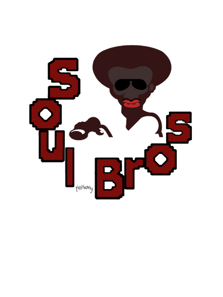 SOUL BROS CR Tee - SOUL BROS by telberry