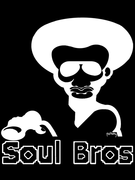 SOUL BROS W Tee - SOUL BROS by telberry
