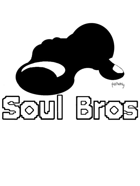 SOUL BROS BF Navy Hoodie - SOUL BROS by telberry