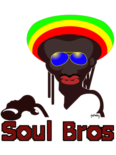 SOUL BROS C Reggae 2017 Tee - SOUL BROS by telberry