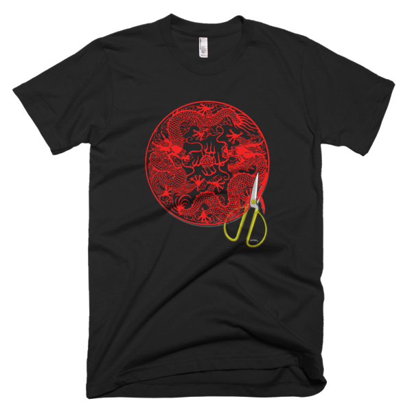 Chinese Papercutting Tee - SOUL BROS by telberry
