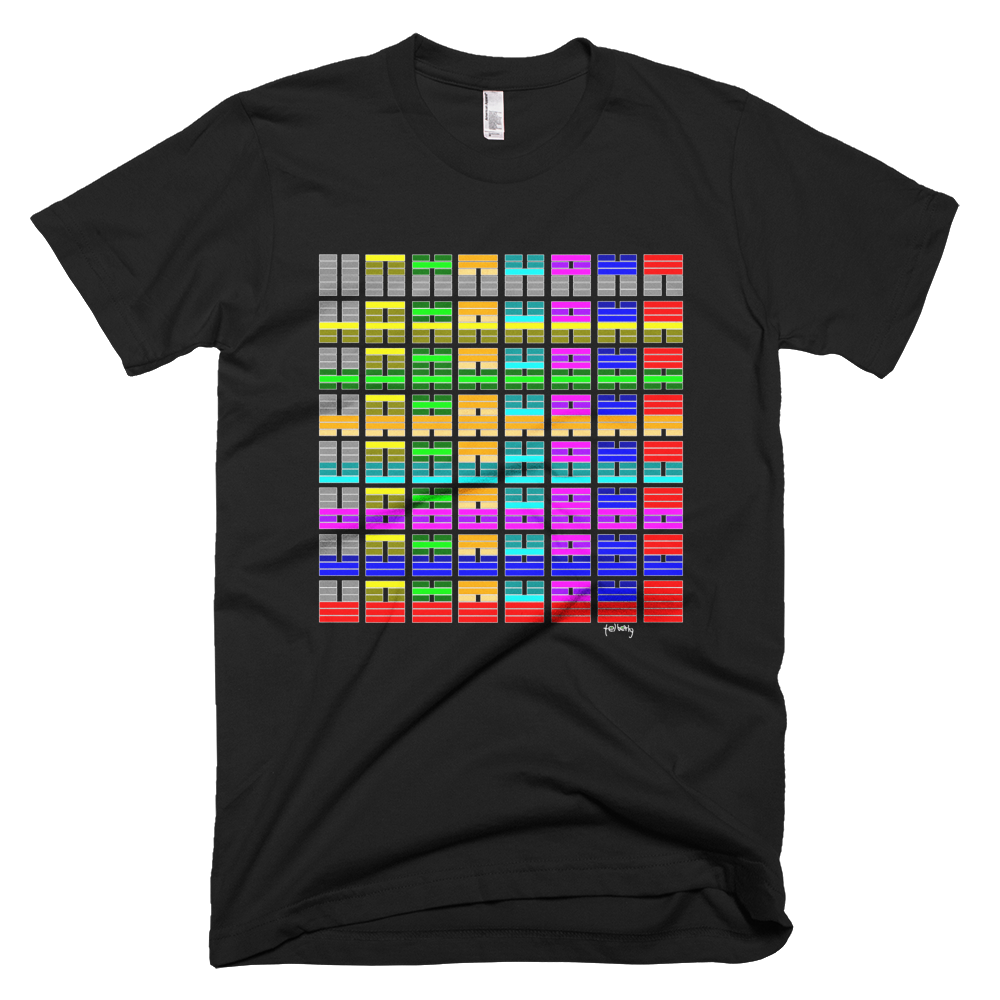 64 symbols colour square Tee - SOUL BROS by telberry