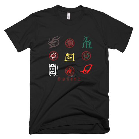 5 mountain symbols Tee - SOUL BROS by telberry