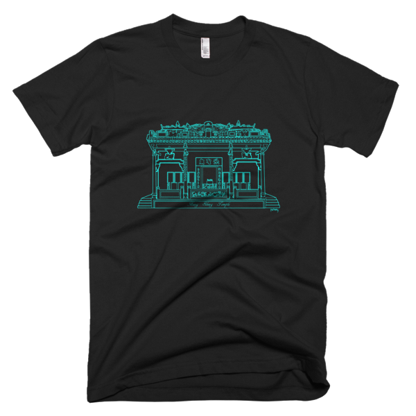 Taoist Temple Tee - SOUL BROS by telberry