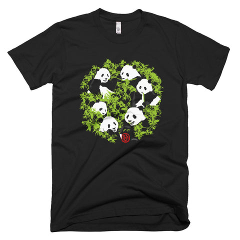 Panda and Bamboo Tee - SOUL BROS by telberry