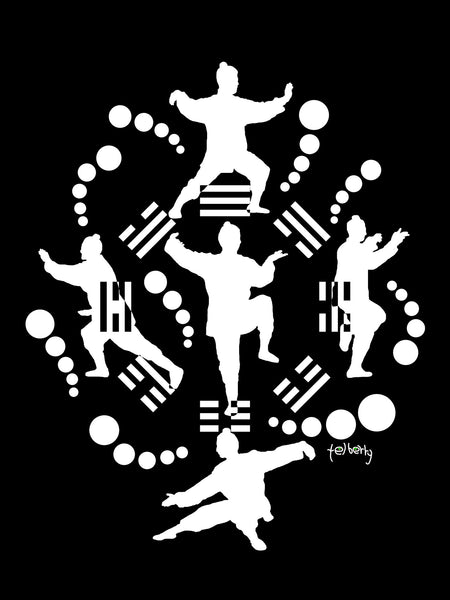 Tai Chi Bagua Tee - SOUL BROS by telberry